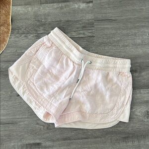 Athleta Blush Pink Elastic Waist Shorts